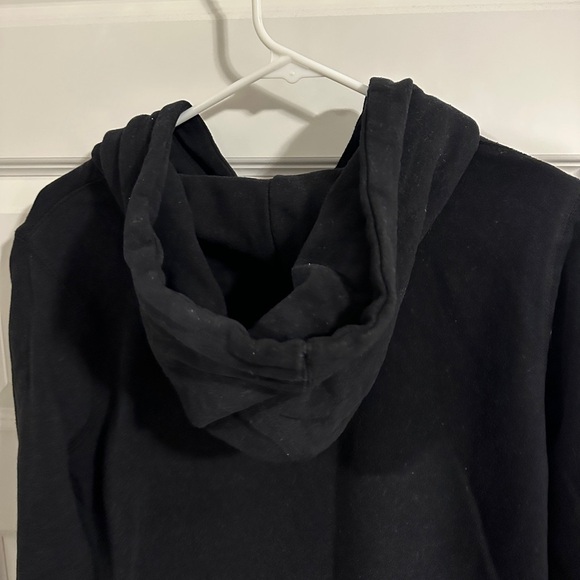 Roots Canada Women’s Black Red Pullover Hoodie Sweater With Pocket Size Medium - Picture 8 of 8